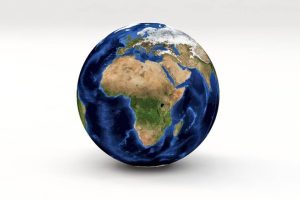 africa globe image
