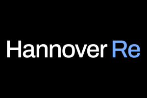 hannover re logo on black