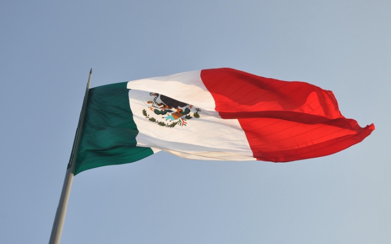 mexico flag image