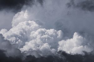 dark clouds