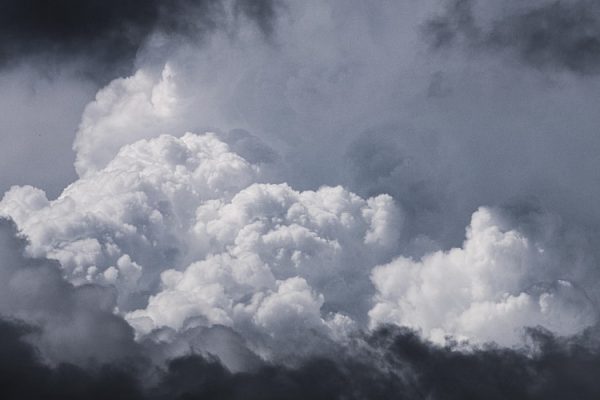 dark clouds
